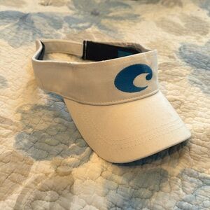 White Costa Sun Visor